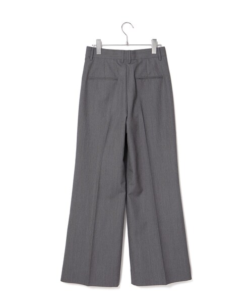ROPE'（ロペ）の「ウールモヘヤセミフレアパンツ/セットアップ対応（その他パンツ・レディース・グレー/オフホワイト・36/38/40）」の9枚目の写真
