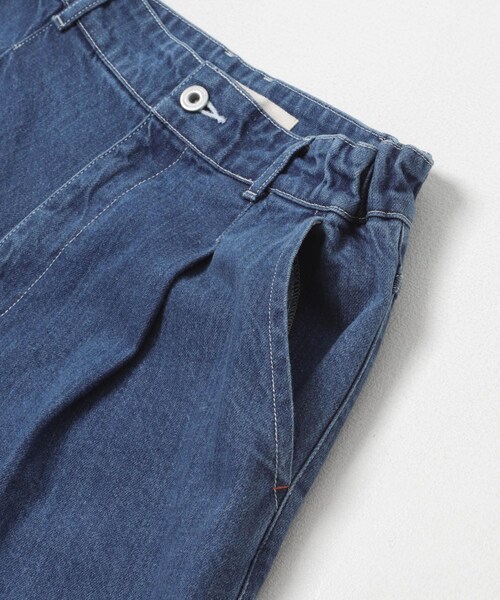 THE GOODLAND MARKET(ザグッドランドマーケット)の「cwtch ORGANIC DENIM WIDEPANTS V(デニムパンツ・レディース・V WASH・1/2)」の5枚目の写真