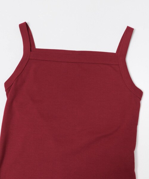 URBAN RESEARCH(アーバンリサーチ)の「FLORE FLORE MAY CAMISOLE(キャミソール・レディース・BLACK/CHOCO PLUM/EVERGREEN/NAVY/STRAW/MULBERRY・S)」の19枚目の写真
