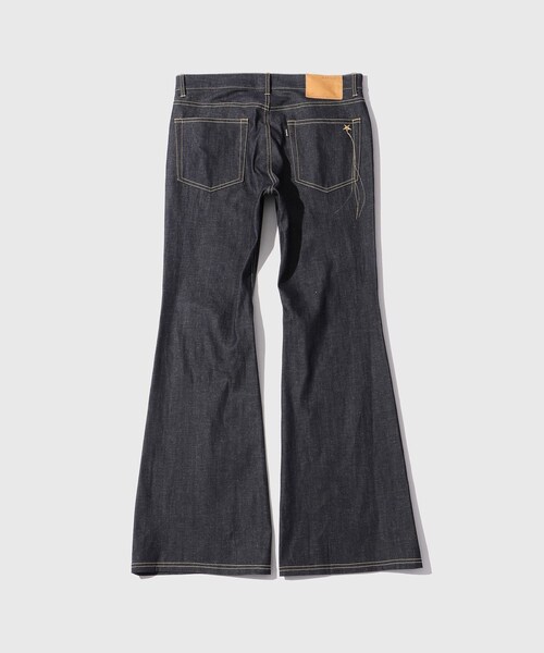 ADAM ET ROPE'(アダムエロペ)の「【FACCIES/ファッチーズ】RIGID LIGHT OZ DENIME FLARE PAMTS(デニムパンツ・メンズ・ネイビー・1/2)」の13枚目の写真