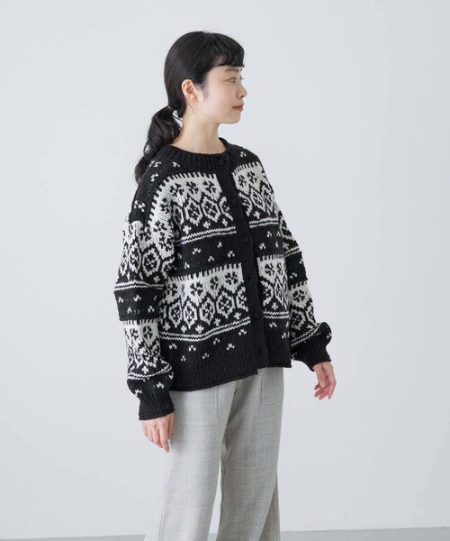 ペルーノルディックカーディガン かぐれ（カグレ）の「ペルーノルディックカーディガン（カーディガン