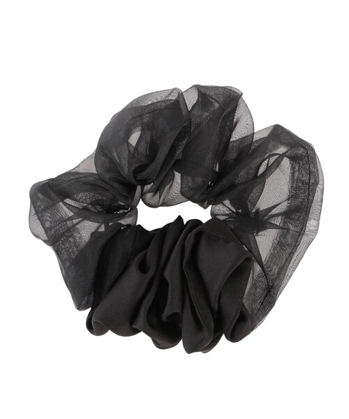 dazzlin（ダズリン）の「オーガンジーシュシュ（シュシュ・レディース・グリーン/ブラック/ピンク/ブルー・F）」の8枚目の写真