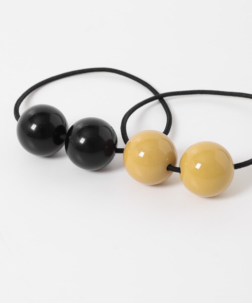 URBAN RESEARCH（アーバンリサーチ）の「decor『デコール』　SET HAIR TIE（ヘアゴム・レディース・BEIGE/BK/CARAMEL/BK・-）」の13枚目の写真