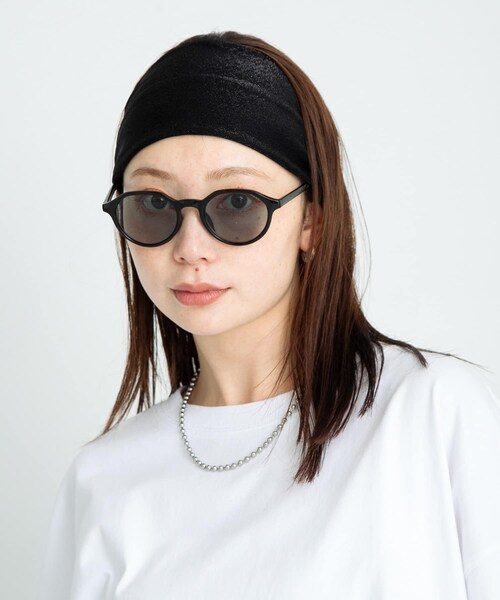URBAN RESEARCH Sonny Label（アーバンリサーチサニーレーベル）の「FEEL LIFE クリアカラーサングラス（メガネ・レディース・グレー/ブラック/ブラウン・one）」の5枚目の写真