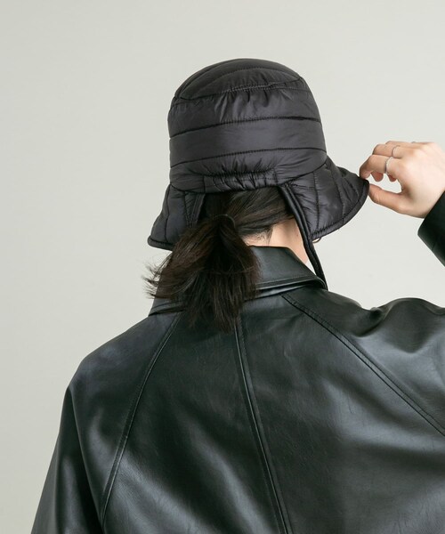 KBF（ケイビーエフ）の「バックドロストバケットHAT（ハット・レディース・IVORY/KHAKI/BLACK・one）」の19枚目の写真