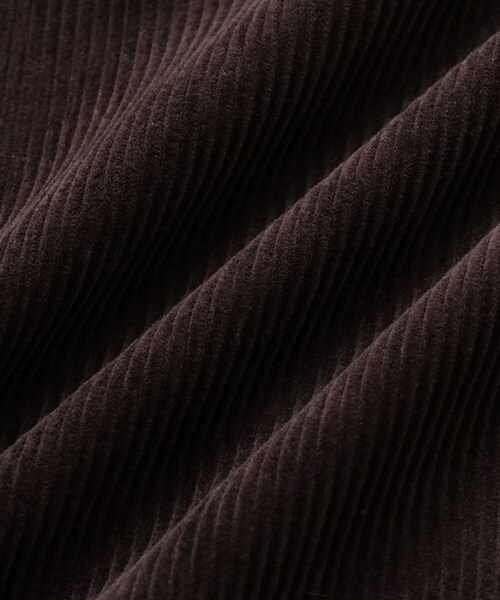 Saturdays NYC（サタデーズ ニューヨークシティ ）の「George Corduroy Wide Two Tuck Pants（その他パンツ・レディース・ダークブラウン・L/M/S/XL/XS）」の11枚目の写真