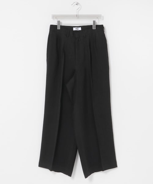 URBAN RESEARCH（アーバンリサーチ）の「REVERBERATE　TACKED TROUSERS（その他パンツ・メンズ・ECRU/BLACK・1）」の4枚目の写真