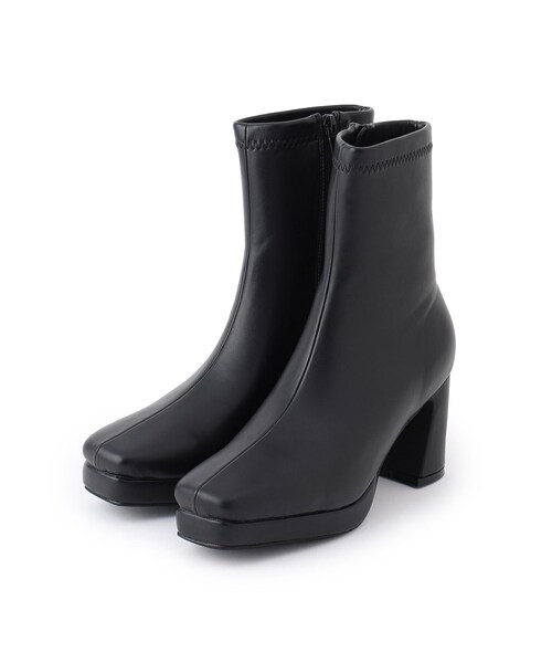 VIS（ビス）の「ストームストレッチショートブーツ（ブーツ・レディース・ブラック/ベージュ系・M/S）」の12枚目の写真