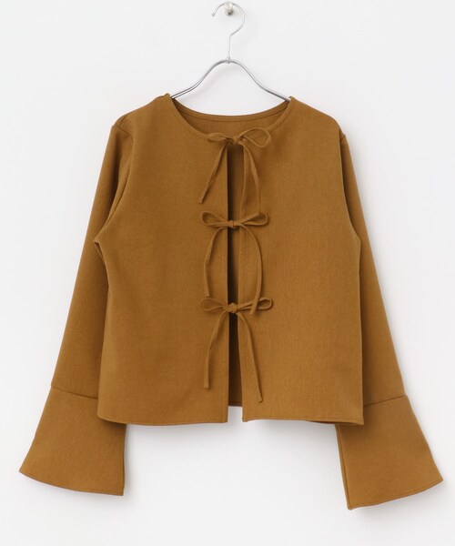 URBAN RESEARCH ROSSO（アーバンリサーチロッソ）の「リボンブラウス（シャツ/ブラウス・レディース・camel/black・FREE）」の18枚目の写真