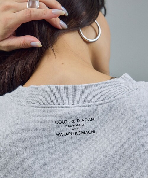 ADAM ET ROPE'（アダムエロペ）の「【COUTURE D'ADAM（クチュール ド アダム）】ビンテージスウェット photo（スウェット・レディース・グレー・38）」の11枚目の写真