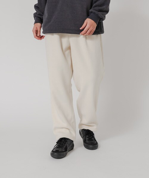 URBAN RESEARCH(アーバンリサーチ)の「『別注』THOUSAND MILE×URBAN RESEARCH ニットフリースパンツ(その他パンツ・メンズ・BLACK/CHARCOAL/NAVY/OFF・M/L)」の6枚目の写真