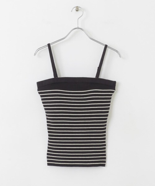 URBAN RESEARCH Sonny Label（アーバンリサーチサニーレーベル）の「カップ付きマルチウェイニットキャミソール（キャミソール・レディース・OFFボーダー/オフ/NAVYボーダー・FREE）」の14枚目の写真