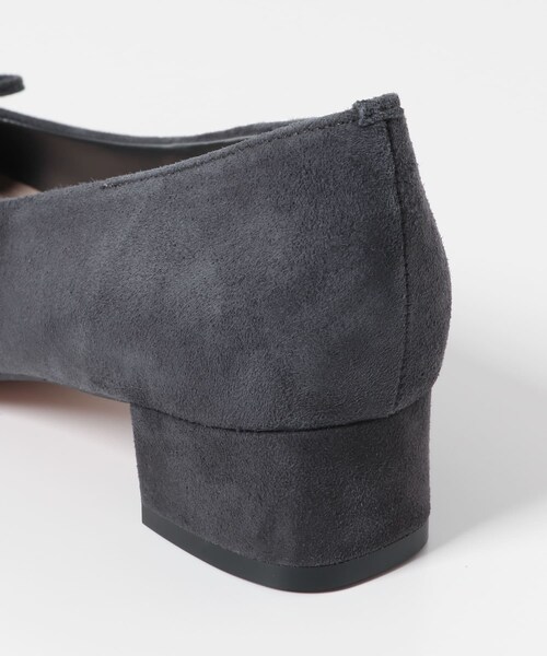 URBAN RESEARCH ROSSO（アーバンリサーチロッソ）の「シープスエードバレエシューズ（バレエシューズ・レディース・charcoal/bordeaux・36/37/38）」の8枚目の写真
