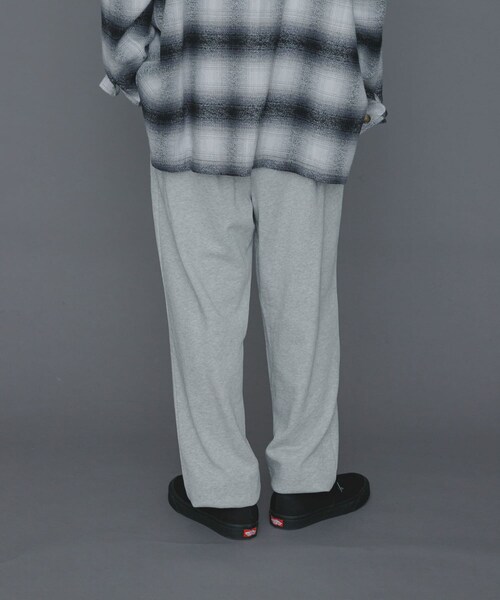 SENSE OF PLACE by URBAN RESEARCH（センスオブプレイスバイアーバンリサーチ）の「『ユニセックス』Uiscel　ヘビーウエイトジョガースウェットパンツ（スウェットパンツ・レディース・OATMEAL/TOP GRAY・M/L）」の6枚目の写真