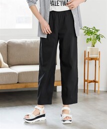nissen | 大きいサイズ　ストレッチうす軽楽ちんゆったりコクーンワイドパンツ（ゆったりヒップ）（吸汗速乾）(パンツ)