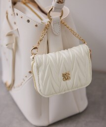 VIS | プリーツ加工ポーチチャーム(チャーム)