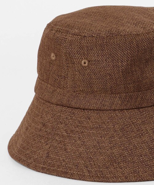 URBAN RESEARCH Sonny Label（アーバンリサーチサニーレーベル）の「折りたたみリネンライクハット（ハット・レディース・ベージュ/ブラウン・one）」の10枚目の写真