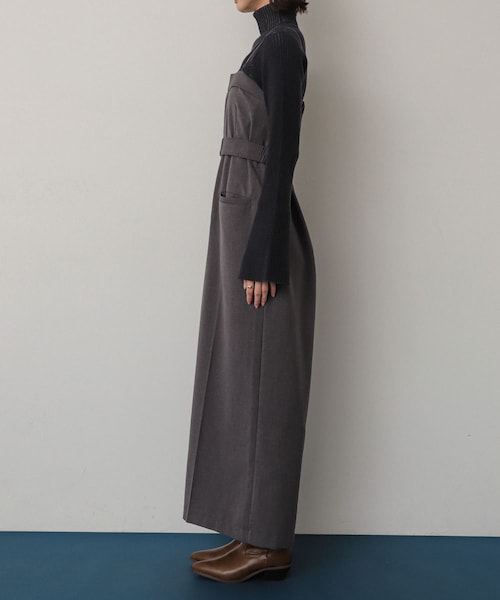 SENSE OF PLACE by URBAN RESEARCH(センスオブプレイスバイアーバンリサーチ)の「ベアオールインワン(サロペット/オーバーオール・レディース・BLACK/GRAY/BEIGE・S/M)」の17枚目の写真