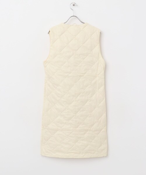 URBAN RESEARCH ROSSO（アーバンリサーチロッソ）の「TAION　VNECK LONG DOWN GILET（その他アウター・レディース・OFFWHITE/BLACK/DCHOCO/GBEIGE・M/L）」の12枚目の写真