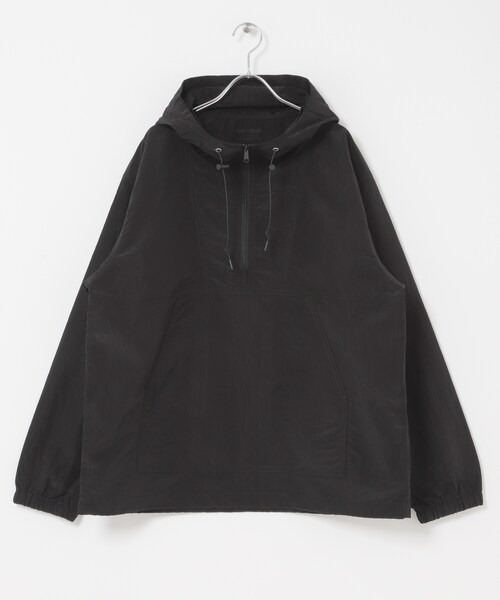 URBAN RESEARCH DOORS（アーバンリサーチドアーズ）の「FORK&SPOON　シアーアノラックパーカー（パーカー・メンズ・BLACK/CHARCOAL・4/5）」の4枚目の写真