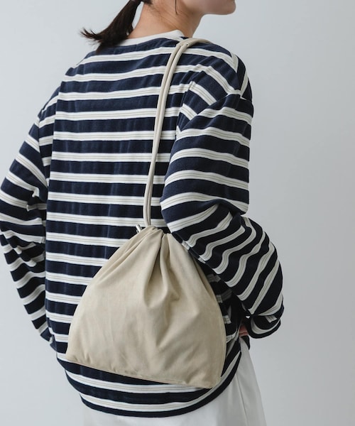 SENSE OF PLACE by URBAN RESEARCH（センスオブプレイスバイアーバンリサーチ）の「マチツキキンチャクバッグ（ハンドバッグ・レディース・BROWN/BEIGE/L.PINK・One）」の2枚目の写真