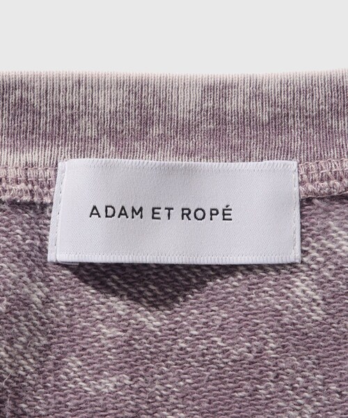 ADAM ET ROPE'（アダムエロペ）の「フェード　スウェット　プルオーバー（スウェット・メンズ・ブラック系/パープル系・L/M）」の14枚目の写真