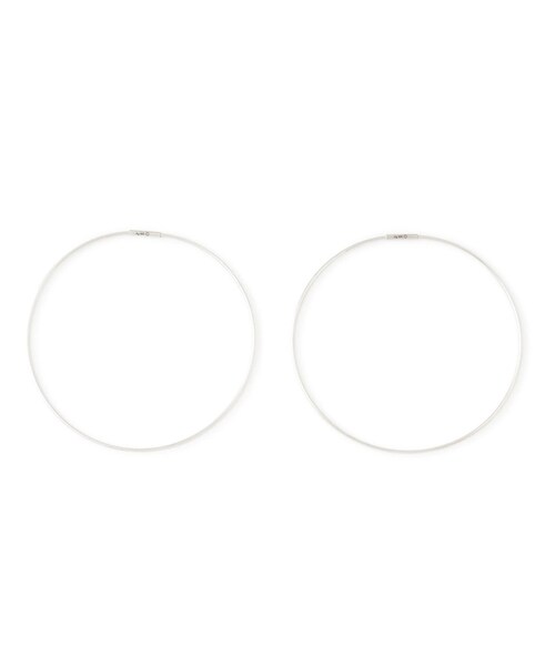 ADAM ET ROPE'(アダムエロペ)の「【SASKIA DIEZ(サスキア ディッツ)】WIRE EARRINGS NO3(ピアス(両耳用)・レディース・シルバー・F)」の1枚目の写真