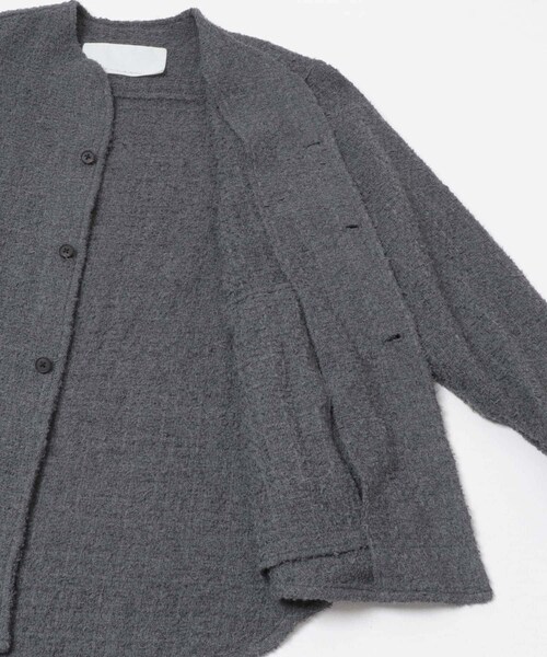 URBAN RESEARCH（アーバンリサーチ）の「nonnotte　No Collar shirts Jacket（ノーカラージャケット・メンズ・Cha.Top・4）」の3枚目の写真
