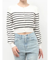 RESEXXY | クルーネックニットカーディガン(カーディガン/ボレロ)