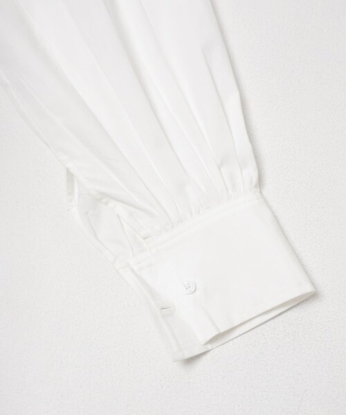 URBAN RESEARCH（アーバンリサーチ）の「crinkle crinkle crinkle　FRONT FRILL SHIRTS（シャツ/ブラウス・レディース・WHITE/BLUE・Free）」の5枚目の写真