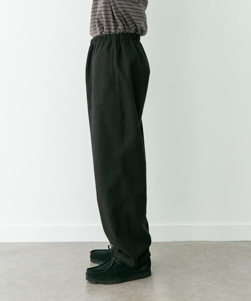 URBAN RESEARCH Sonny Label（アーバンリサーチサニーレーベル）の「裏起毛ユーティリティイージーパンツ（その他パンツ・メンズ・ブラック/チャコール/ブラウン/チャコール2・M/L）」の11枚目の写真