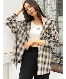 EMODA | ヴィンテージチェックシャツ(シャツ/ブラウス)