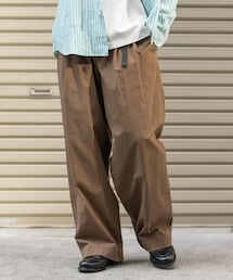 FORK&SPOON | FORK&SPOON　ツータックワイドイージーパンツ(その他パンツ)