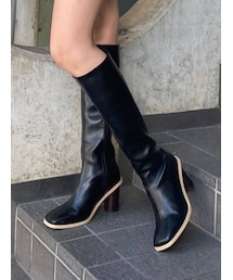 EMODA | ラウンドフィットロングブーツ(ブーツ)