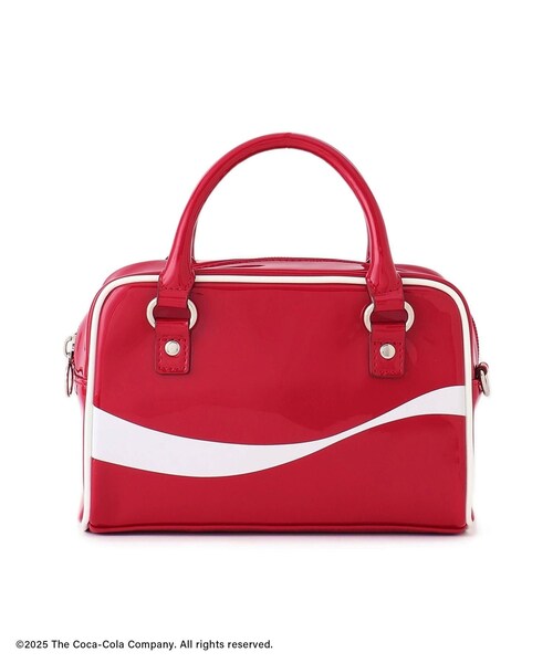 ROPE' PICNIC(ロペピクニック)の「【Coca-Cola】2WAYエナメルミニボストンバッグ(ボストンバッグ・レディース・ライトグリーン/レッド・F)」の7枚目の写真