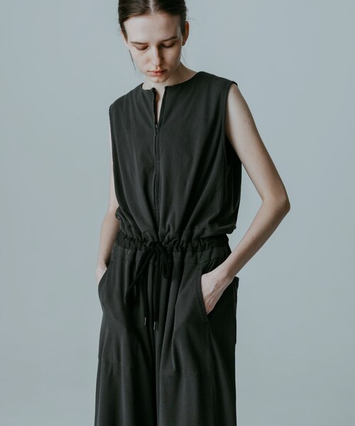 かぐれ（カグレ）の「MEYAME　SLEEVELESS ALL-IN-ONE（つなぎ/オールインワン・レディース・BLACK・Free）」の3枚目の写真