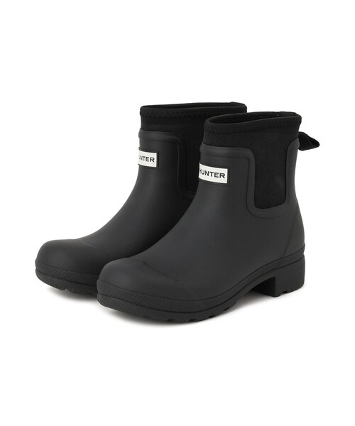 ADAM ET ROPE'(アダムエロペ)の「【HUNTER for ADAM ET ROPE'】 別注 ORIGINAL NEOPRENE CHELSEA BOOT(レインシューズ・レディース・ブラック・23/24/25)」の12枚目の写真
