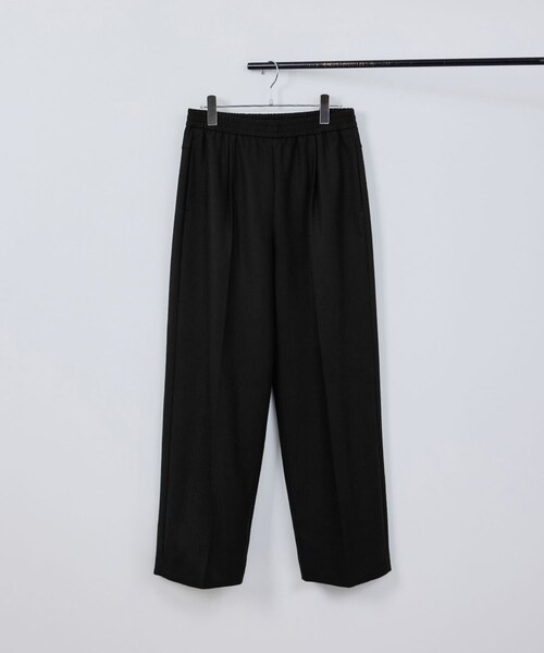 ROPE'（ロペ）の「ウールフランネルタックイージーパンツ/イージーケア・セットアップ対応（その他パンツ・レディース・ブラック/ライトグレー/ダークブラウン/ブラウン系/ピンク・36/38）」の6枚目の写真