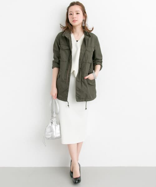 URBAN RESEARCH（アーバンリサーチ）の「ALPHA INDUSTRIES×URBAN RESEARCH iD　別注M-65COAT（ミリタリージャケット・レディース・KHAKI/BEIGE・XS）」の7枚目の写真