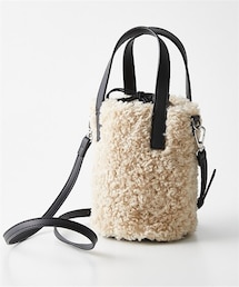 nissen | マイクロボアバケツ型２WAYショルダーバッグ(ショルダーバッグ)