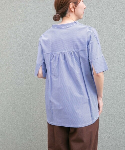 ITEMS URBANRESEARCH（アイテムズ アーバンリサーチ）の「フハクライクスキッパープルオーバー（Tシャツ/カットソー・レディース・BLU/BLK/WHT・FREE）」の22枚目の写真