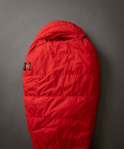 EKAL(エカル)の「『別注』NANGA×EKAL eVentダウンシェラフ1(その他雑貨・メンズ・NVY-BLK/BLK/RED/NVY・one)」の3枚目の写真