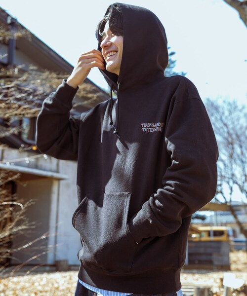 URBAN RESEARCH DOORS(アーバンリサーチドアーズ)の「TGT ロゴプリント フーディ(パーカー・メンズ・OFF/GREEN/BLACK・S/M/L/XL)」の13枚目の写真
