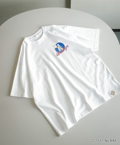 SENSE OF PLACE by URBAN RESEARCH(センスオブプレイスバイアーバンリサーチ)の「Negro Leagues プリントTシャツ B(Tシャツ/カットソー・メンズ・NAVY/WHITE・M/L)」の1枚目の写真