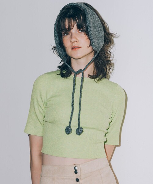 SMELLY（スメリー）の「ニットイヤーマフ（イヤーマフ・レディース・GRY/IVO/MOC・-）」の12枚目の写真