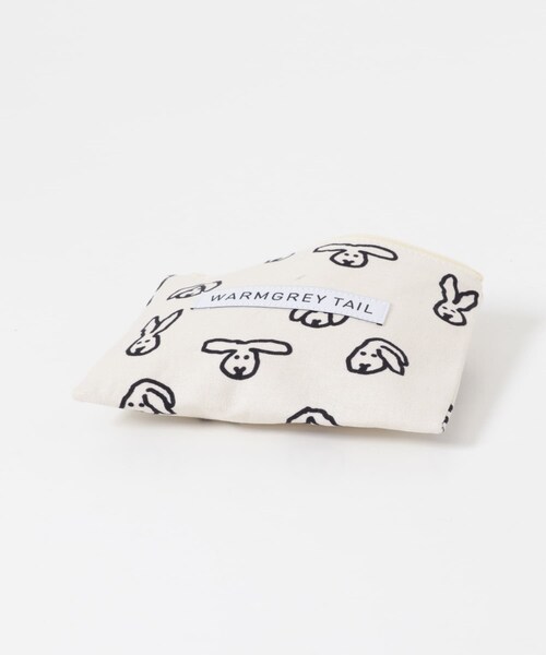 URBAN RESEARCH(アーバンリサーチ)の「WARMGREYTAIL FLATPOUCH-BUNNY S(ポーチ・メンズ・IVORY・-)」の6枚目の写真
