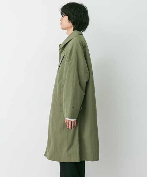 URBAN RESEARCH DOORS（アーバンリサーチドアーズ）の「THE NORTH FACE PURPLE LABEL　B.W.F.SOUTIEN COLLAR COAT（ステンカラーコート・メンズ・KHAKI(KK)/A.GRAY(AH)・M/L）」の16枚目の写真