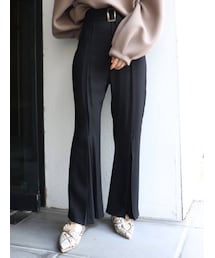 MURUA | ヘムタックフレアパンツ(その他パンツ)