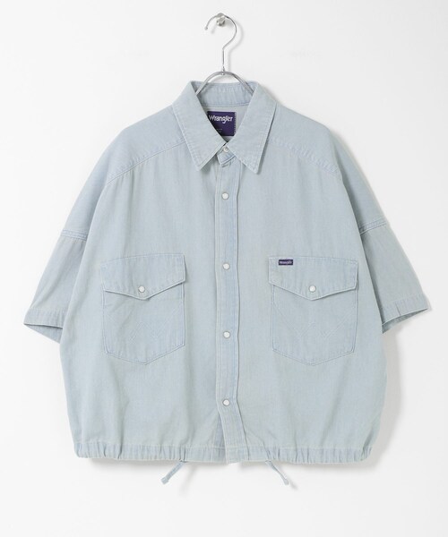 EKAL(エカル)の「『別注』Wrangler×EKAL ライトデニムワークシャツ(シャツ/ブラウス・レディース・USED/O.W・Free)」の11枚目の写真