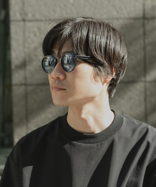 URBAN RESEARCH DOORS（アーバンリサーチドアーズ）の「クラウンパント(調光&偏光レンズ)（メガネ・メンズ・BLK/BLUE/BLK/SMOKE/BLK/GRN・-）」の6枚目の写真